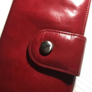 Hobo Int’l Danette wallet wristlet Vintage Red
